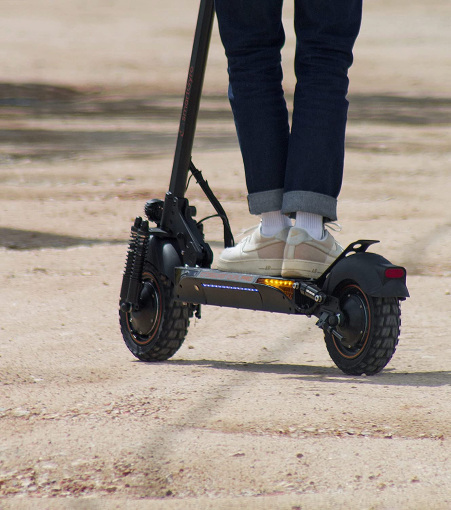 SMARTGYRO Crossover Dual PRO - Potencia 800W, Máxima de 25 Km/h, Negro -  Patin PRO